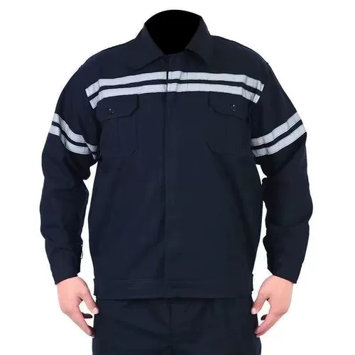 Комбинезон для работы, штаны, износостойкий светоотражающий хлопковый комплект