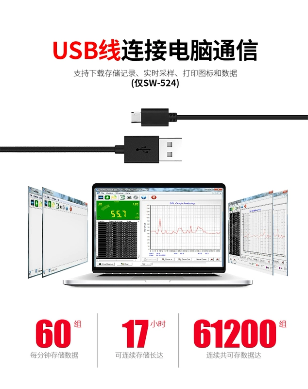 Shendawei Máy Đo Tiếng Ồn Decibel Máy Đo Công Nghiệp Đo Cường Độ Âm Thanh Có Độ Chính Xác Cao Cầm Tay Chuyên Nghiệp Kỹ Thuật Số Đo Bút Thử