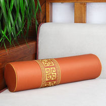 Qianyi Buyi New Chinese Embroidery Round Pillow Back Pillow Mahogany Sofa Cylindrical Long Candy Pillow Armrest Cervical Pillow