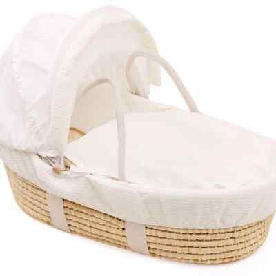 N - Outside baby sleeps in the basket and portable door basket in the basket cracking bed out of the new baby