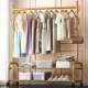 Simple Folding Clothes Drying Rack for Balcony, Household Use, Bedroom, and Home Use Clothes Hanger, Foldable Drying Rod