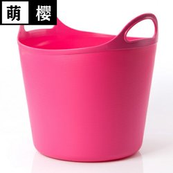 Extra large dirty clothes basket plastic laundry basket toy storage basket clothes storage basket bathroom clothes basket portable basket