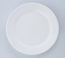 Western Meal Xiaoping Pan 5 Inch Cake Dish 5 Inch Ceramic Home Pure White Shallow Dish Round Jingdezhen Cutlery