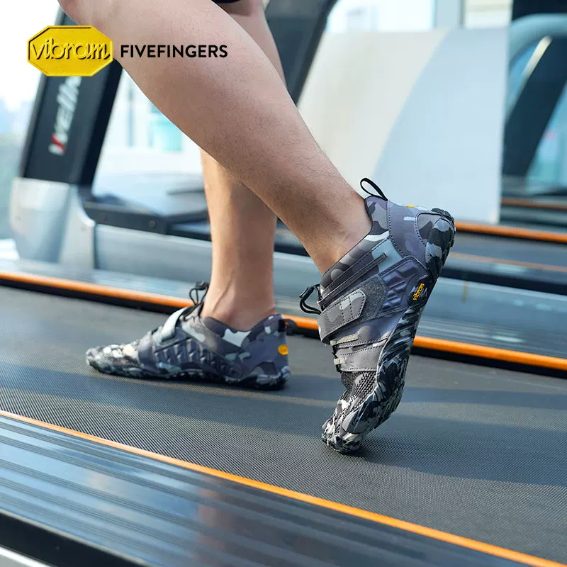 Женские кроссовки Vibram FiveFingers для внутренней тренировки и фитнеса в камуфляжном стиле, мужские кроссовки для силовых тренировок vtrain