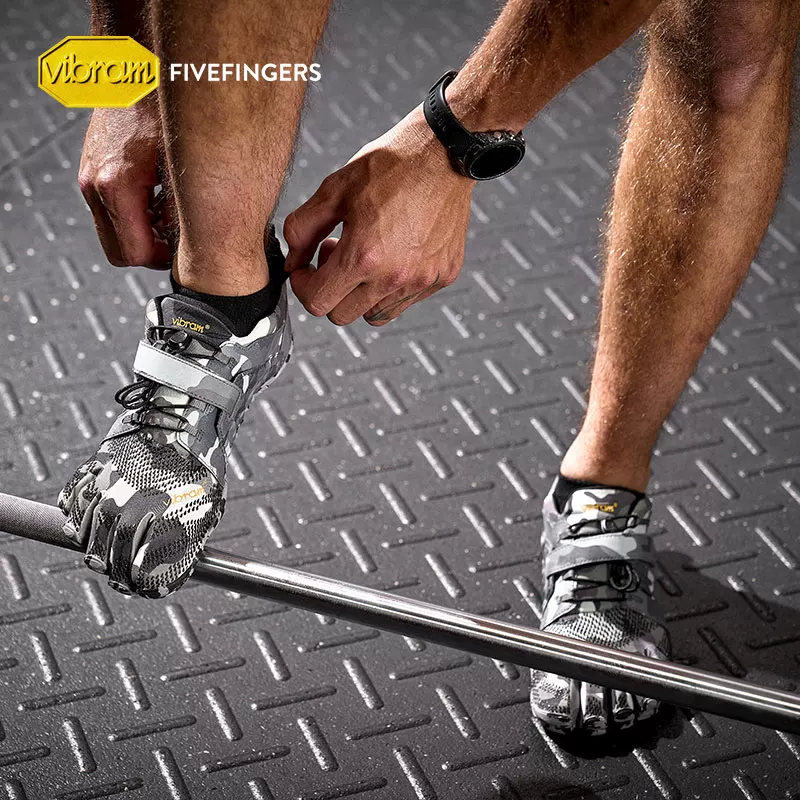 Женские кроссовки Vibram FiveFingers для внутренней тренировки и фитнеса в камуфляжном стиле, мужские кроссовки для силовых тренировок vtrain