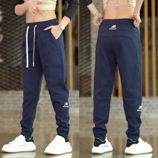 Slim slim trousers casual pants breathable tying pants
