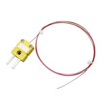 K-type thermocouple thermometry wire GG TT-K-30 high precision SLE Teflon back-flow welding high-temperature probe furnace temperature wire