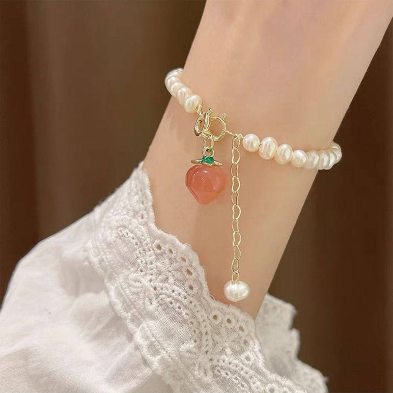Bestie bracelet with high face value 2022 New ins and small crowd minimalist Temperament Student Party Pearl Hand Decorated with Sisters