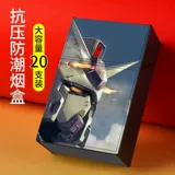 Зажигалка с зарядкой, ветрозащитный высококачественный пластиковый портсигар, делается под заказ