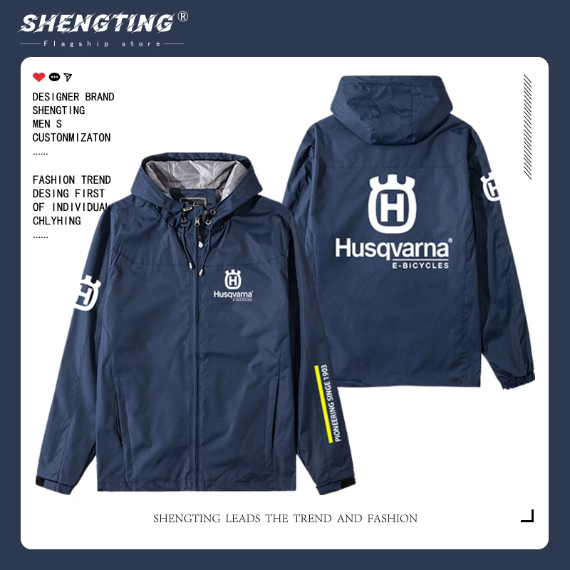 HUSQVARNA Huswana команда куртка весна и осень флисовая мотоциклетная мужская езда ударопрочная одежда верхняя куртка