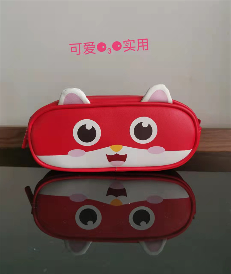 Tailstock Codmato Programming Design Cat Cute Cashier Bag Portable Multifunction Hand Grab Bag Pen Bag Student Stationery Bag