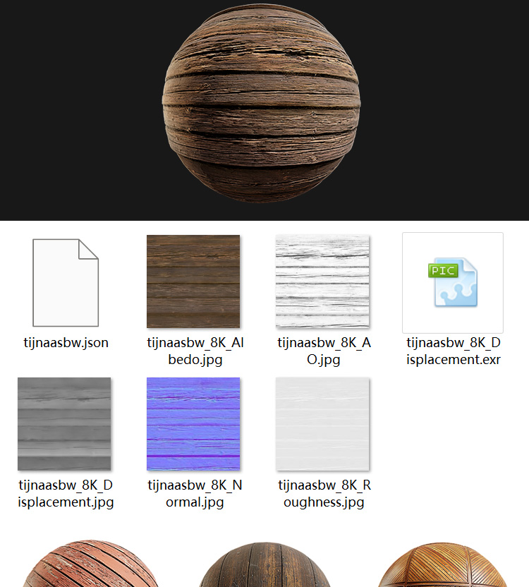 图片[3]-blender老旧破损破旧木纹木头地板墙面木屋贴图jpg纹理c4d贴图max-cg男孩