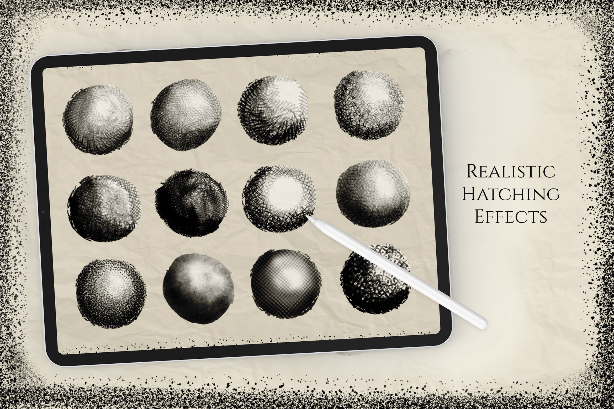 Hatch  Stipple Procreate Brushes  Brushes ~ Creati.jpg