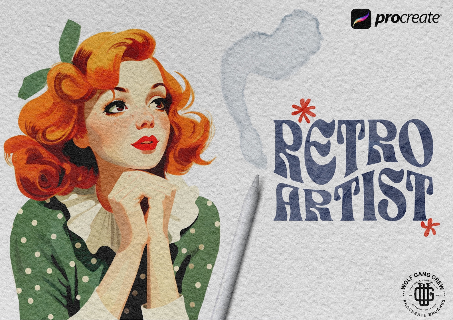 Procreate The Retro Artist procreate brush bundle.jpg