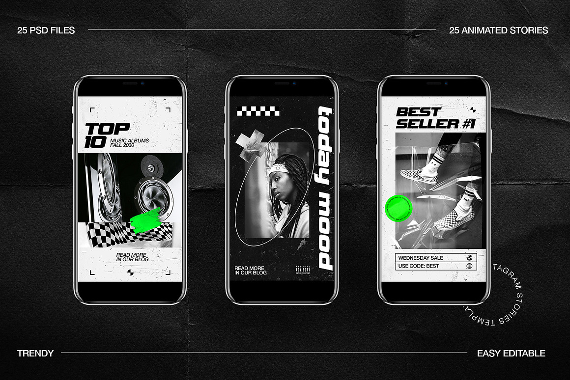 Checkered Animated Instagram Stories, a Social Med.jpg