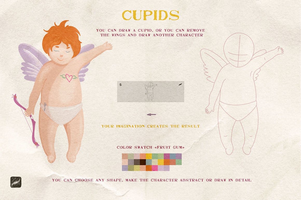 Baby  Cupids Procreate Stamps-01.jpg