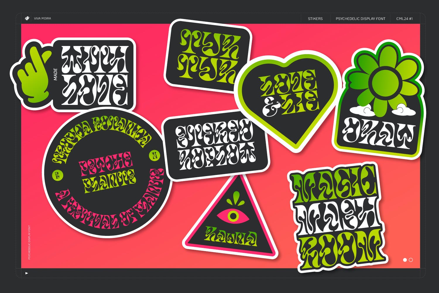Viva Moira - Psychedelic display font 6.jpg