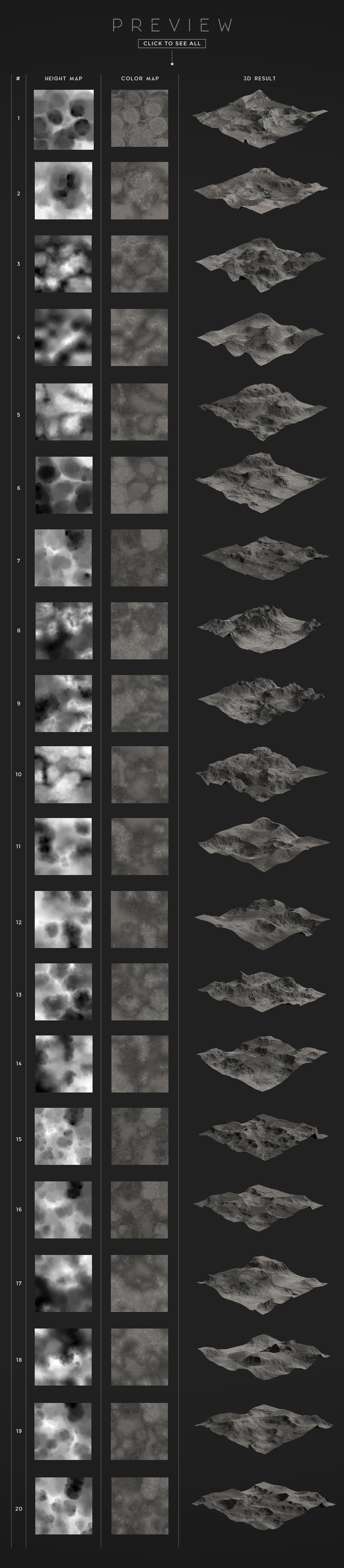 Lunar Landscapes maps, a Texture Graphic by MiksKS.jpg