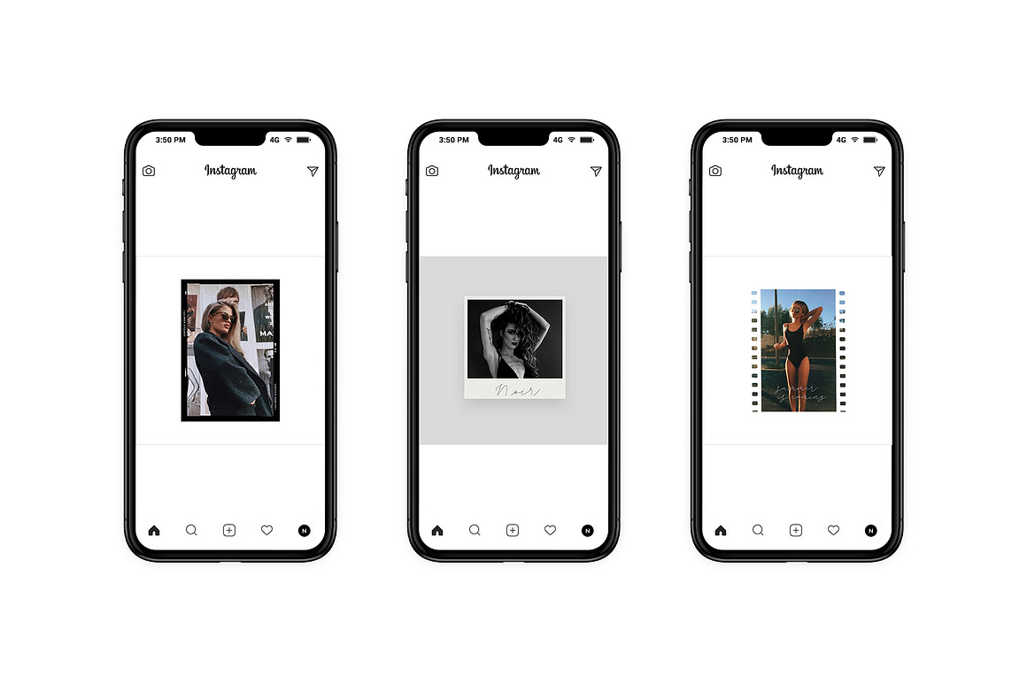 Noir - Instagram film frame, a Social Media Templa.jpg