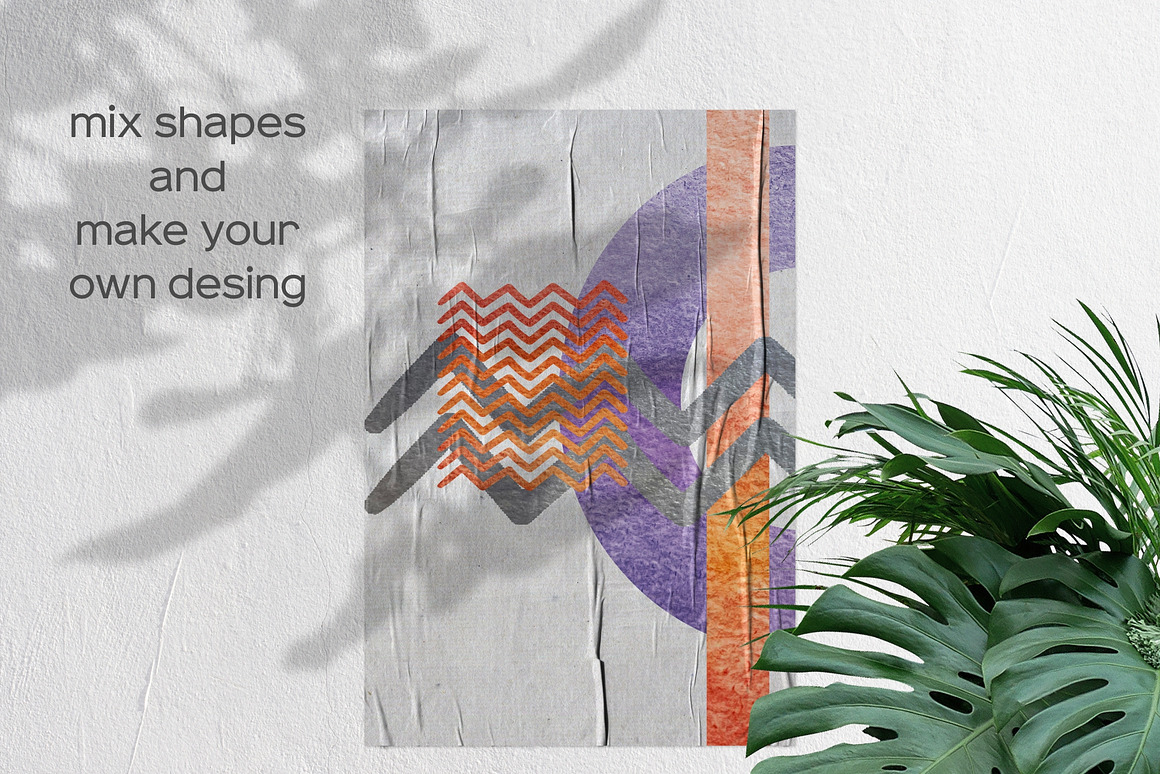 Watercolor Color Circles And Shapes, an Illustrati.jpg