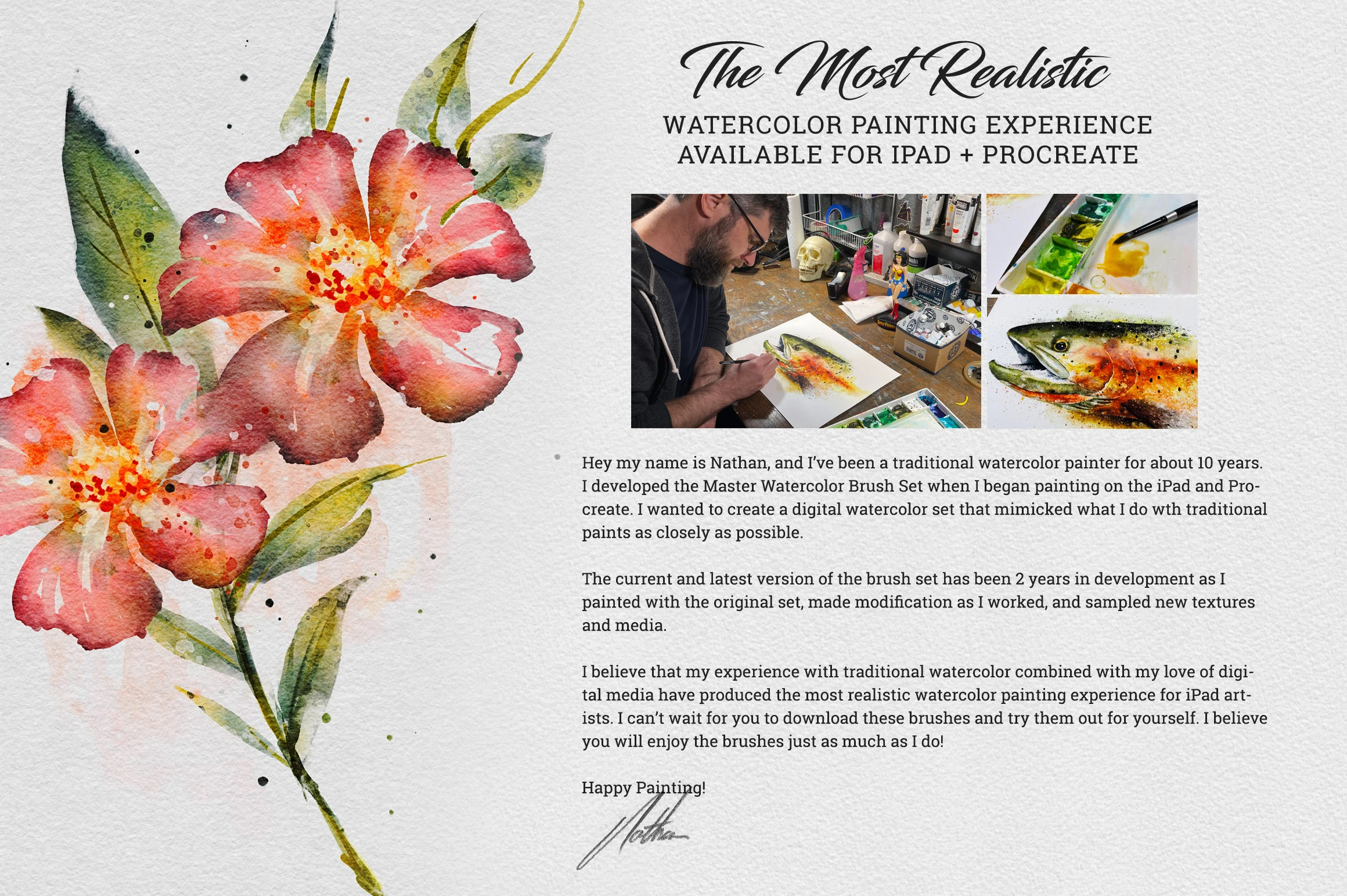 Master Watercolor Procreate Brushes  Brushes ~ Cre.jpg