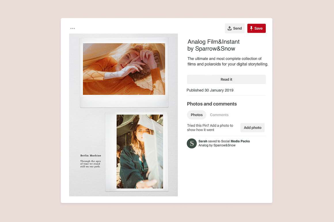 Analog Film  Instant - Social Kit, a Social Media.jpg