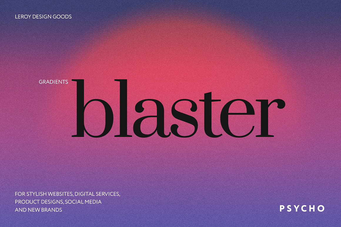 BLASTER Retro Gradient Textures, a Texture Graphic.jpg