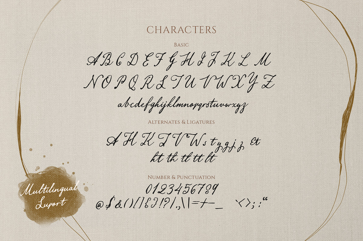 Aviola Memories - Romantic Script, a Script Font b.jpg
