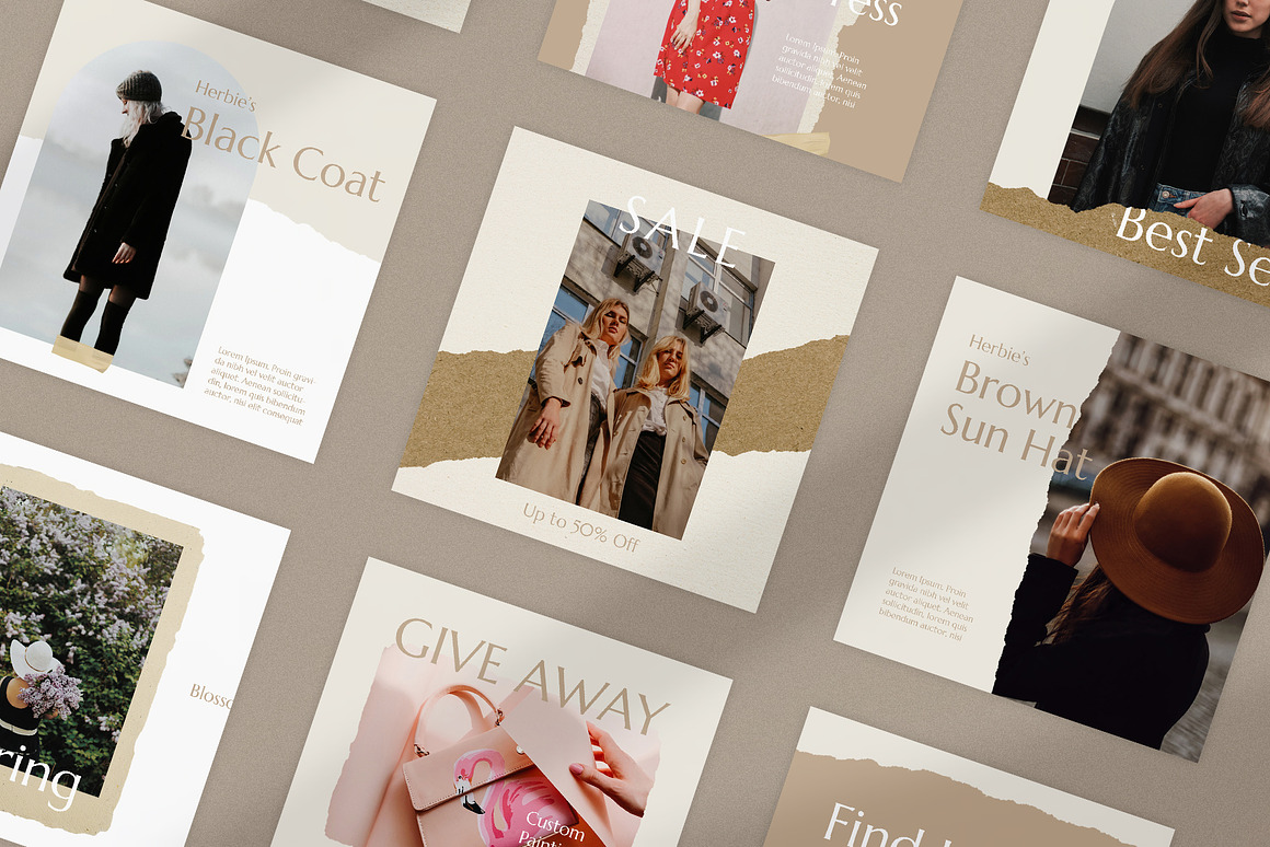 Herbie - Instagram Pack Template, a Social Media T.jpg