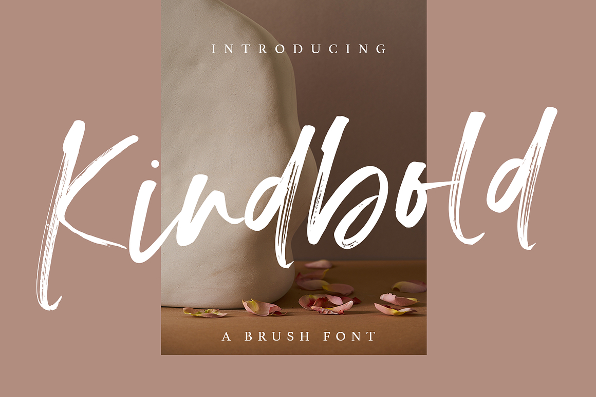 Kindbold - Brush Font, a Script Font by Megi Satyo.jpg