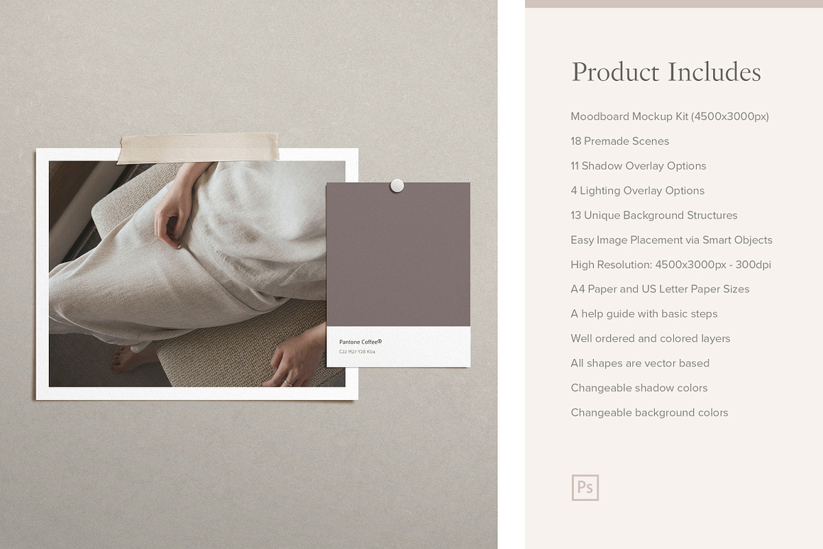 Moodboard Mockup Kit, a Books  Magazine Mockup by.jpg