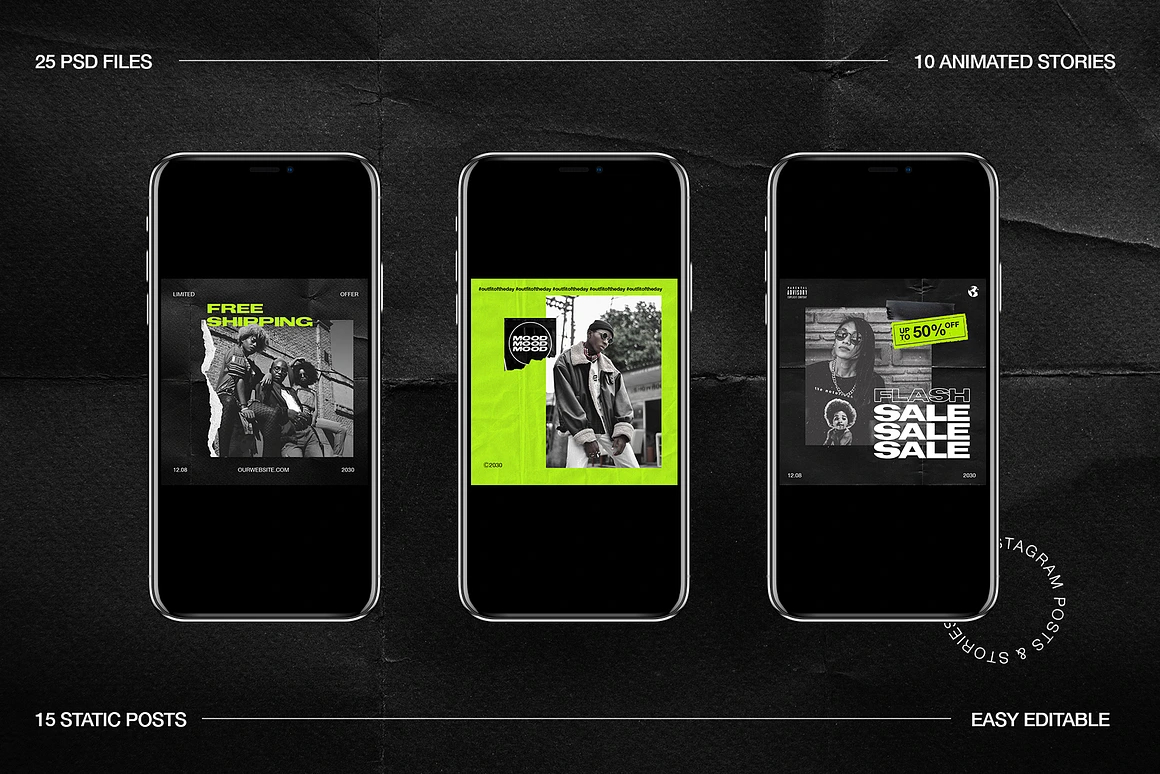 End of Year Sale Instagram Bundle, a Social Media.jpg