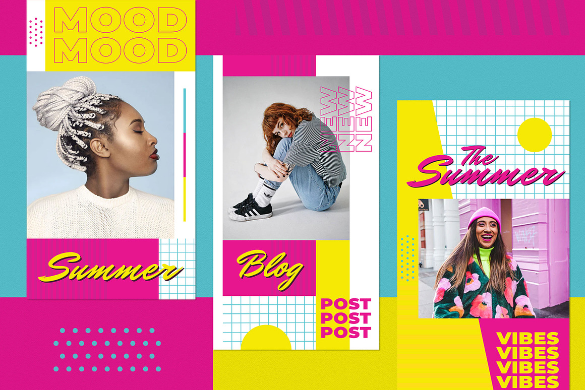 90s Fashion Summer Instagram Pack, a Social Media.jpg