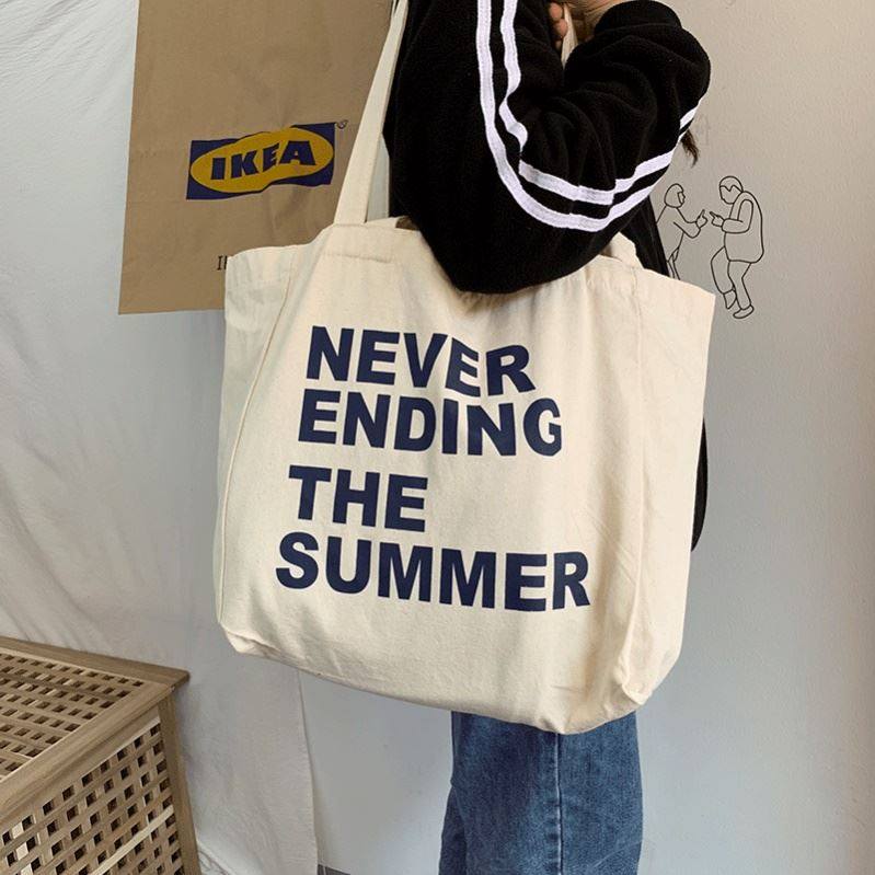 Day Style Commuter Bag High-end Name Handbag Large Capacity Canvas Art Wind Original schoolgirl Shoulder Bag Nursery