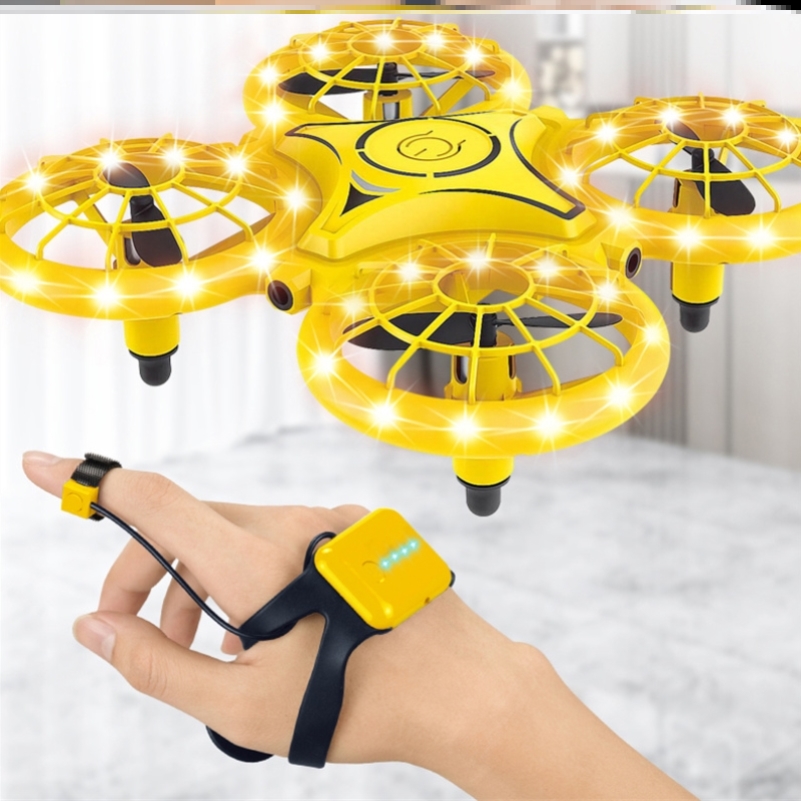 Gesture Sensing Intelligent Control Black Tech Maglev Drones Automatic Ufo Toy Watches Children's Flying Saucers