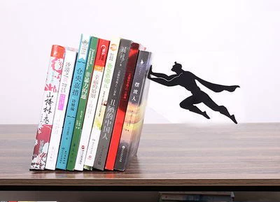 Creative DC Superman Batman Metal Desk Stands Holder Holder