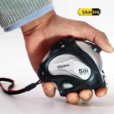 German craft steel tape measure 5m 3 m 7 5M 5m gauge self-locking wear-resistant adhesive tape gauge steel tape measure