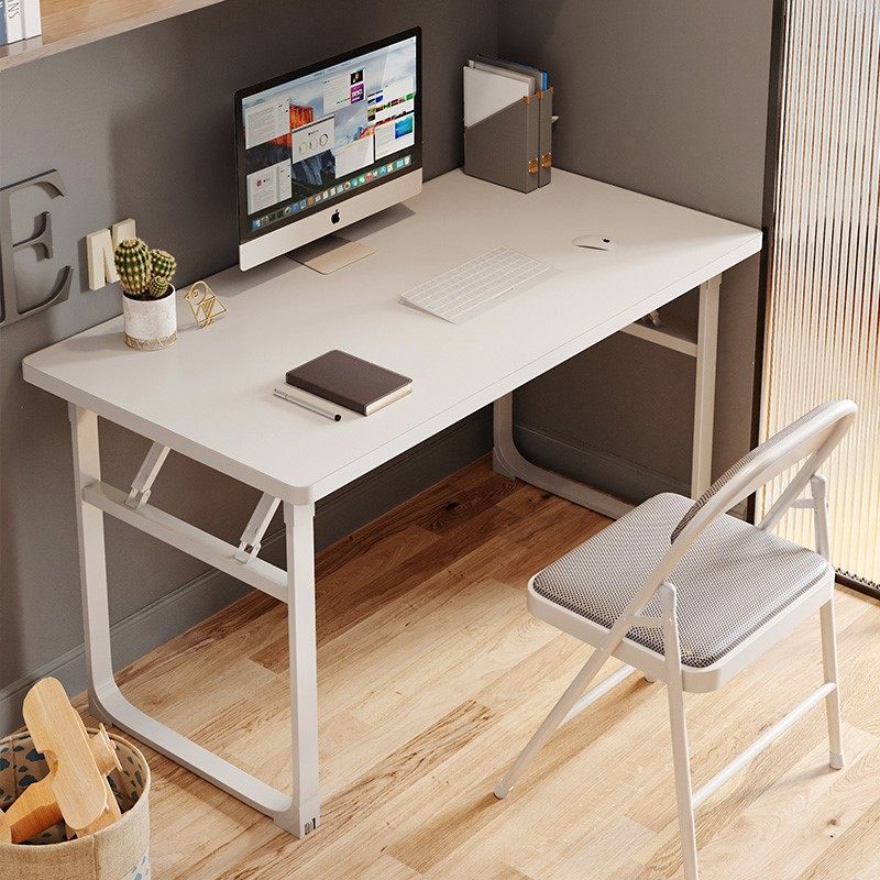 Desk computer desktop table home bedroom study writing desk study dormitory rental simple folding table small table