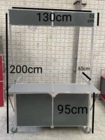 Серый F стойку с стойкой регистрации