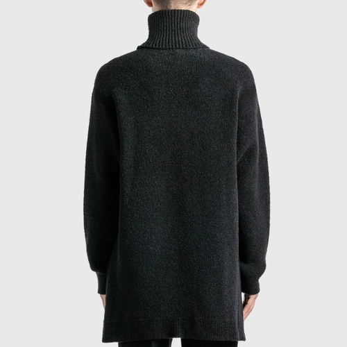 Off-white ™ Micro Bouclé Thint Turtleneck Свитер Свитер Человек HBX