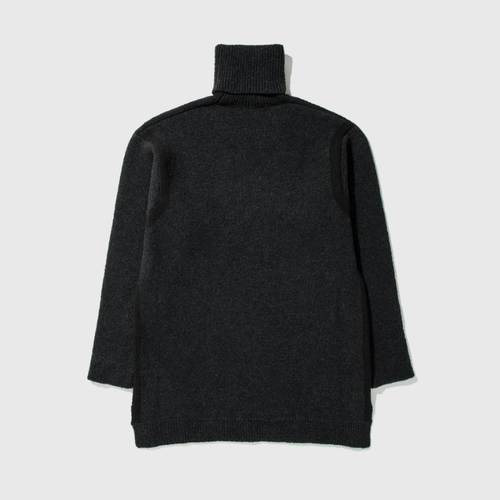 Off-white ™ Micro Bouclé Thint Turtleneck Свитер Свитер Человек HBX