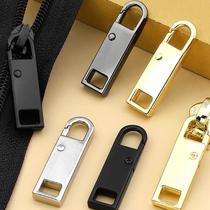 Metal zipper pull tab detachable zipper pull pendant buckle clothing accessories repair replacement bag universal