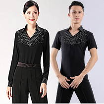 Fruit is not a new coat hot drilling V lead men and women Gitba dance dress fashion sailor dance and dance clothes