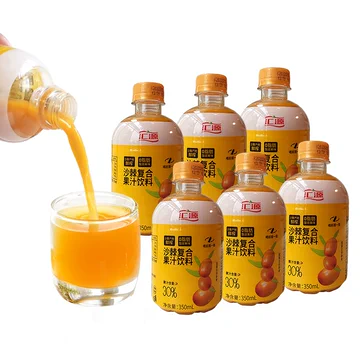 【汇源】沙棘汁饮料350ml*6瓶装