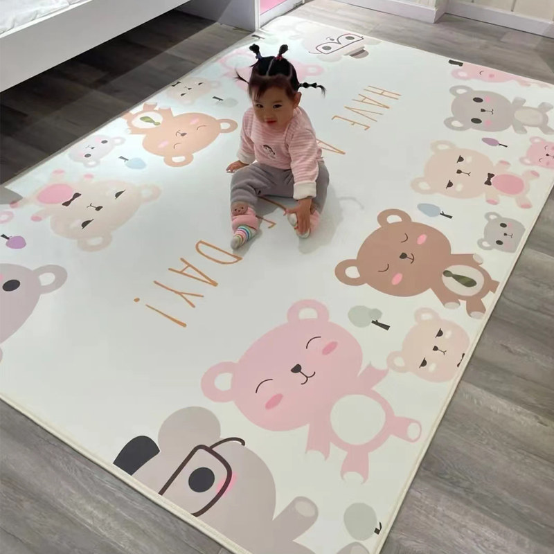 Warm Season Graphene Floor Heating Pad for Home Living Room Heating Pad, Leather Texture Floor Heating Pad, Heated Carpet Heating Pad