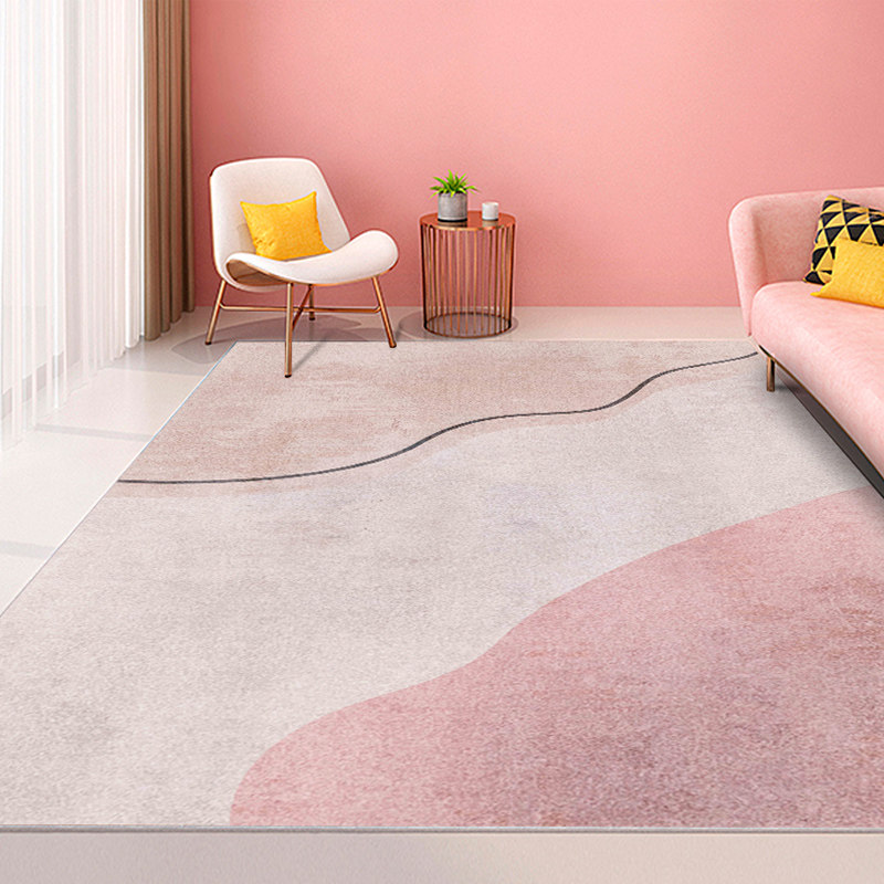 [Pink Series] Graphene Electric Heating Carpet Living Room Home Floor Heating Pad Separates Heating Carpet Floor Heating Blanket