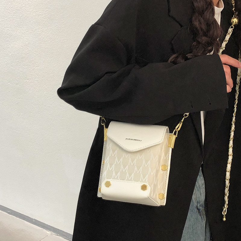 Miocra koly Moore Manor Chain Box Bag Women's Summer 2021 New Fashion Joker Messenger Bag