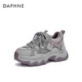 Женская обувь для папы на толстой подошве от Daphne; коллекция 2025 года; сезон осень-зима; новинка; очень модная женская обувь; модный стиль; бархатная теплая спортивная повседневная обувь