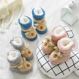 Детские демисезонные туфли, бархатные удерживающие тепло высокие штаны подходит для мужчин и женщин для девочек, 0-1 лет