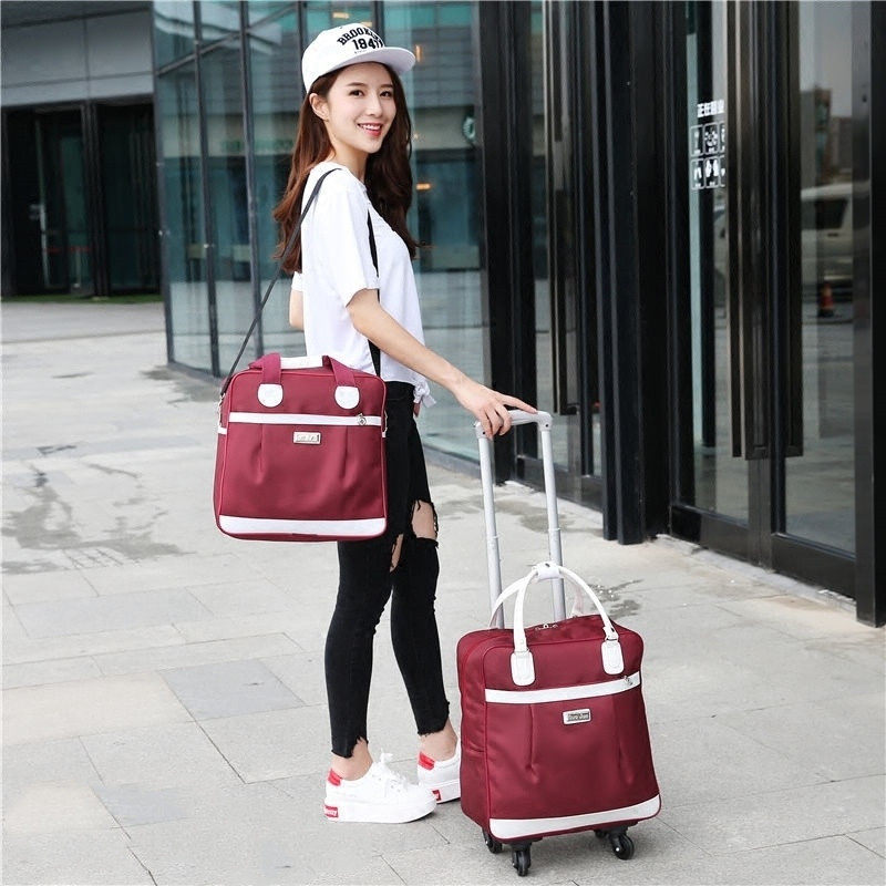 Luggage bag with wheels simple, thin, large capacity, super strong and sturdy 2021 new travel luggage bag with trolley